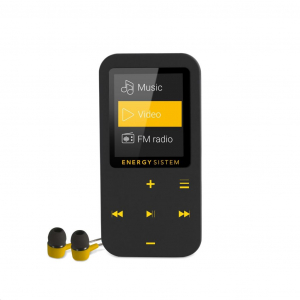 Energy Sistem Bluetooth-os 16GB MP4 lejátszó fekete-sárga (EN 447220)